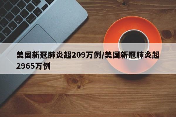 美国新冠肺炎超209万例/美国新冠肺炎超2965万例